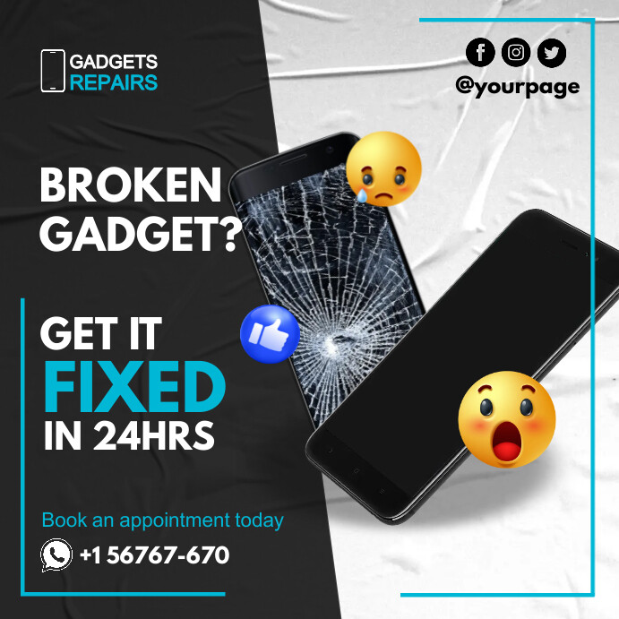 1.68K+ Free Phone Repair Poster Templates | PosterMyWall