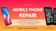 Phone repair flyer Presentatie (16:9) template