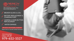 Phone Repair Service Digital Display Template
