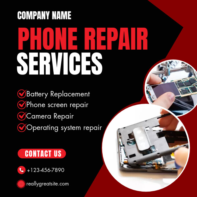 PHONE REPAIR TEMPLATE | PosterMyWall