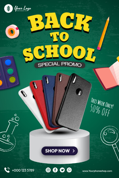 Phone Poster Example Phone Sale Template | PosterMyWall