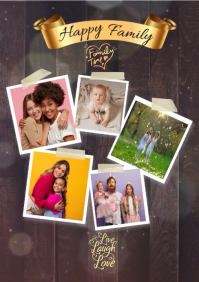 photo album A4 template