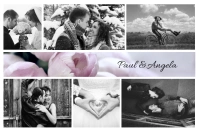 Photo Collage Couples Poster