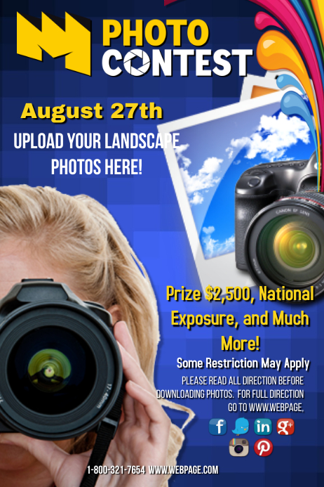 Photo Contest Template | PosterMyWall