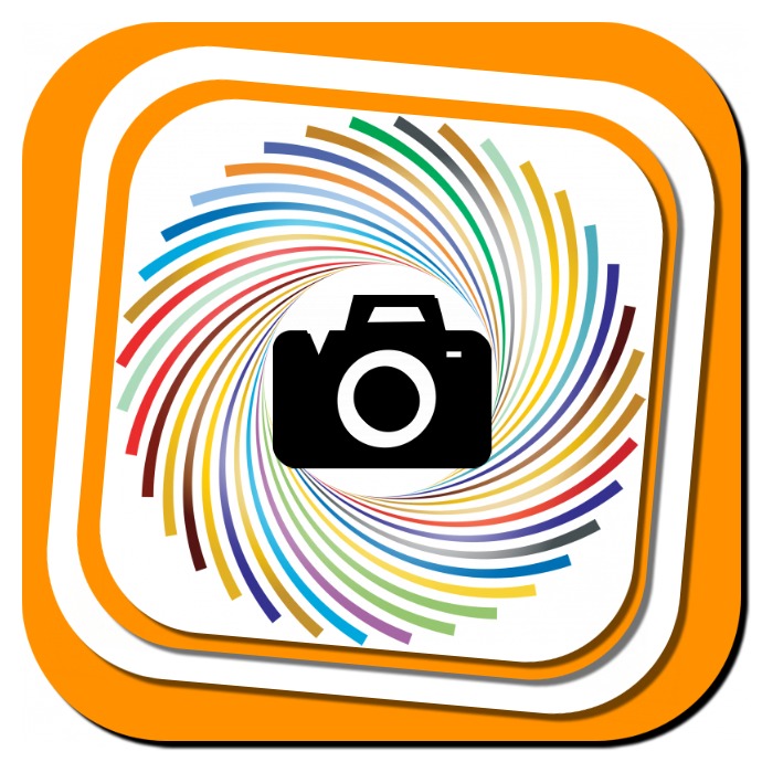 Photo editor app icon Ilogo template