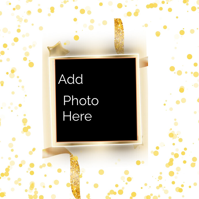 photo frame gold design Template | PosterMyWall