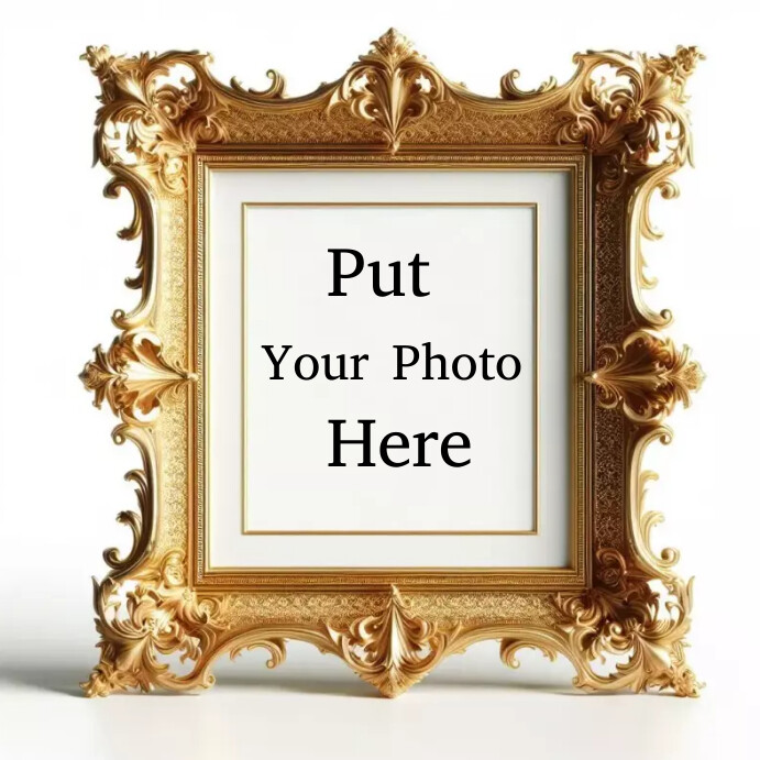 Photo frame template design | PosterMyWall