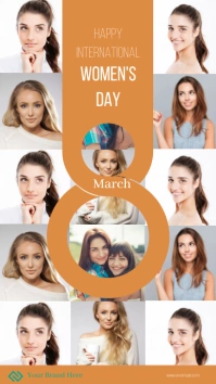 Photo Happy International Women's Day Story História do Instagram template