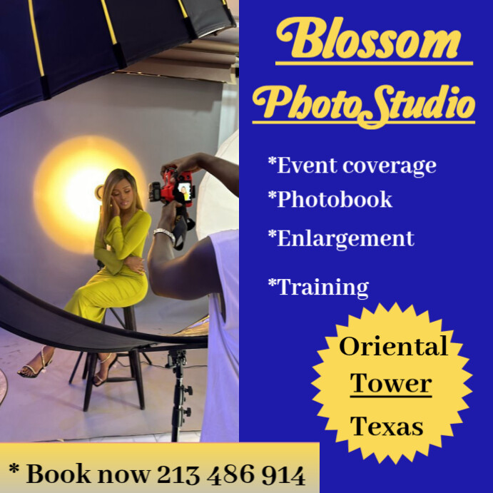 Plantilla de Photo studio ad | PosterMyWall