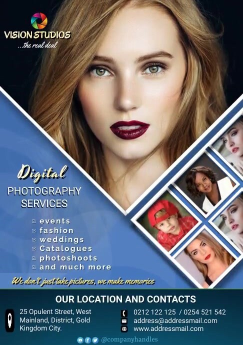 Photo studio ad Template | PosterMyWall