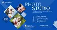 Photo Studio Service Banner Ad Anúncio do Facebook template