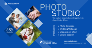 Photo Studio Service Banner Ad template