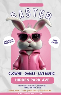 Photo with Bunny Boulevardzeitung template