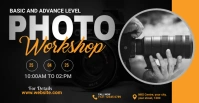 Photo Workshop Flyer Facebook-gruppeforsidebillede template