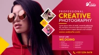 Photographer Ad Twitter Post template