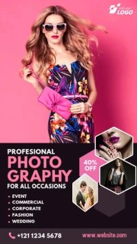 Photography Ad Instagram Story template