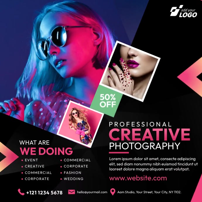 Photo Ads Examples Photography Ads Examples Free Photography Flyer Templates Venngage