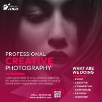 Photography Ad Publicação no Instagram template