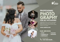 Photography Ad Postcard template