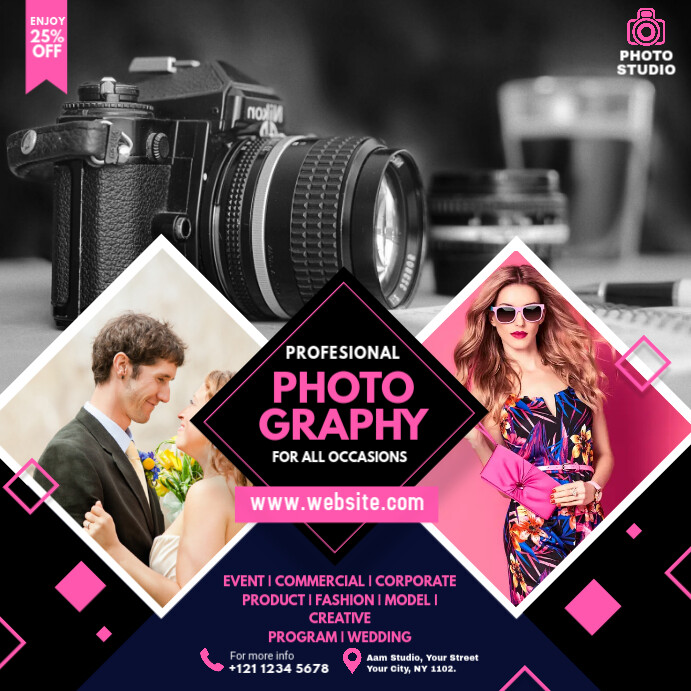 Photography ad Template | PosterMyWall