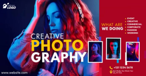 Photography Ad ภาพที่แชร์บน Facebook template