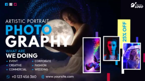 Photography Ad Template Twitter Post