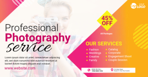 Photography Ad Template Facebook 共享图片
