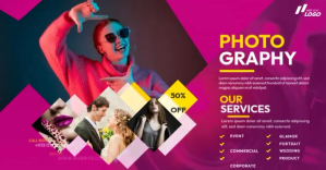 Photography Ad Template Facebook Shared Image