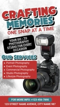 Photography Ads Facebook Story template