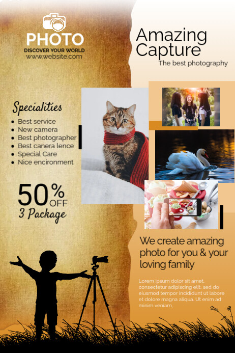 Photography Banner Template