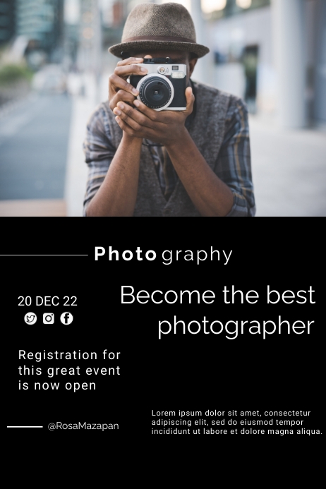 Image 9 for Photography Banner Template