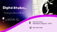 Photography Business  Business Card Визитная карточка template
