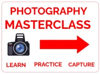 Photography Class Direction Arrow Sign Board Template Design  Yard Sign