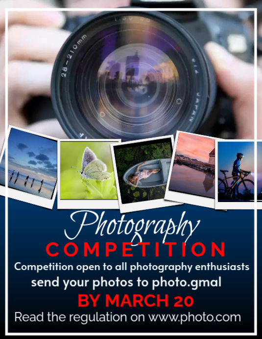 Copy of PHOTOGRAPHY COMPETITION | PosterMyWall