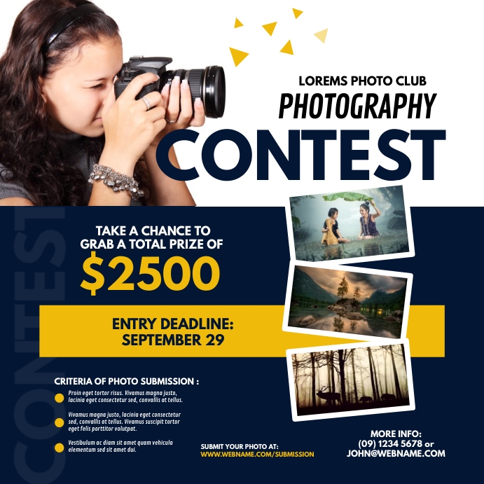 Copy of Photography Contest Instagram Post | PosterMyWall