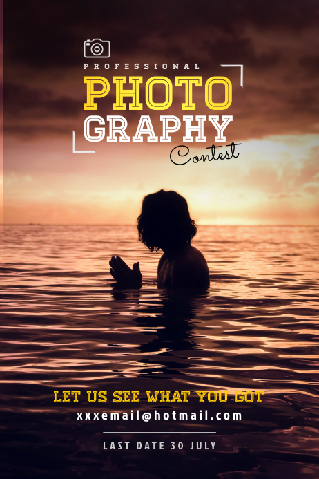 Photography Contest Poster Template | PosterMyWall