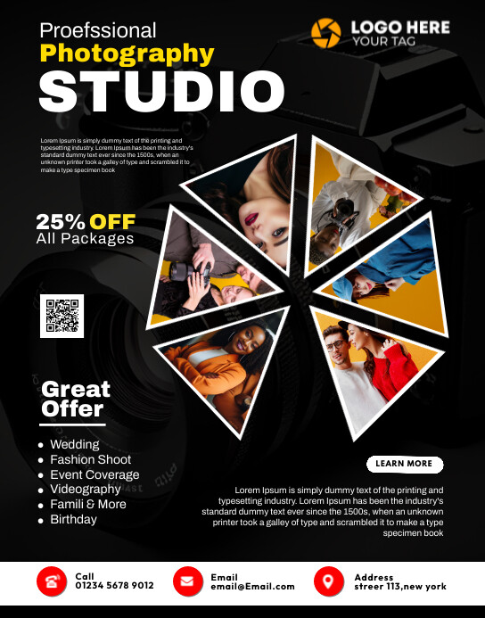 PHOTOGRAPHY Template | PosterMyWall