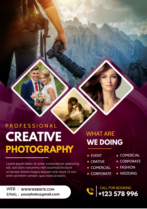 Photography Template | PosterMyWall