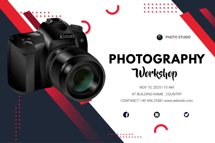 Photography Template | PosterMyWall