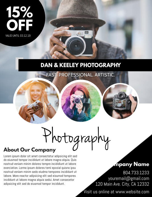 Photography Template | PosterMyWall