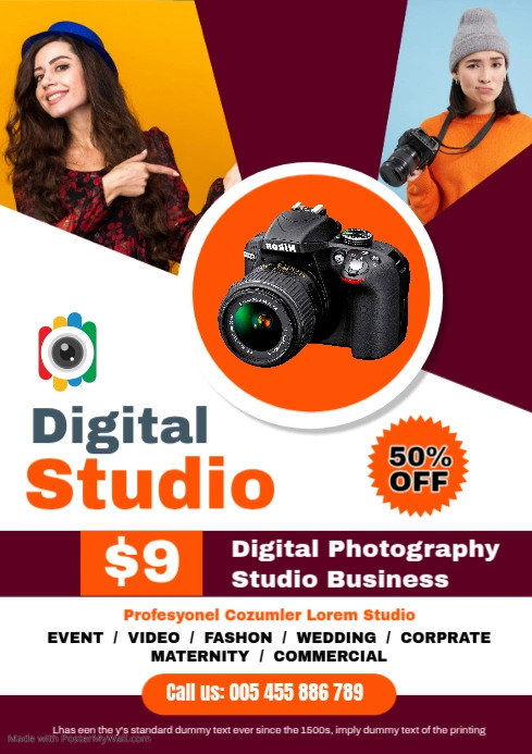 PHOTOGRAPHY Template | PosterMyWall