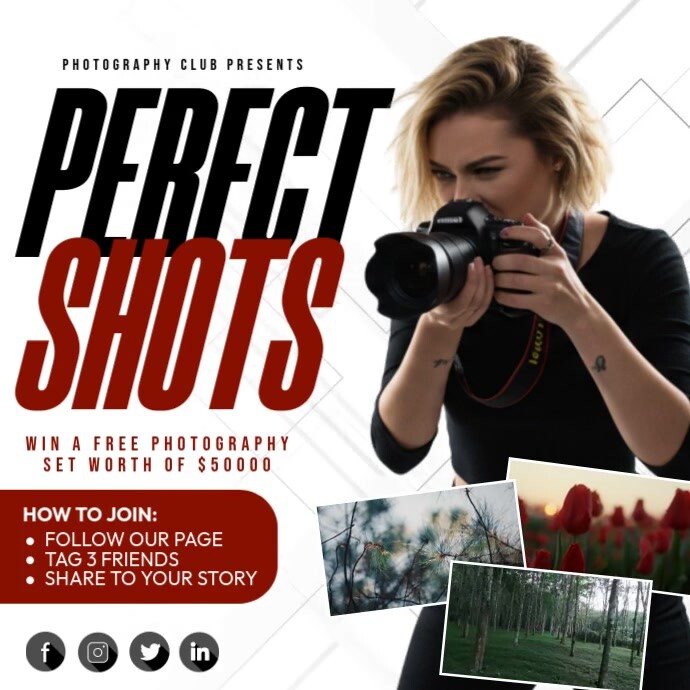 Photography Event Contest Template | PosterMyWall