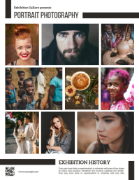 Photography Exhibition Flyer Template ใบปลิว (US Letter)