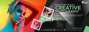 Photography Facebook Cover template