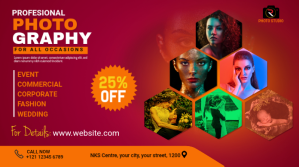 Photography Flyer Iphosti le-Twitter template