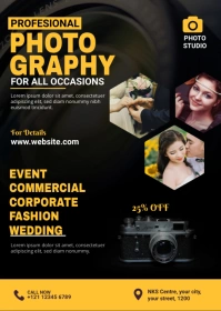 Photography Flyer A6 template