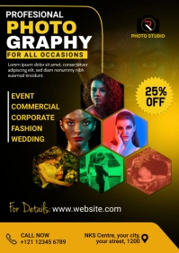 Photography Flyer A3 template