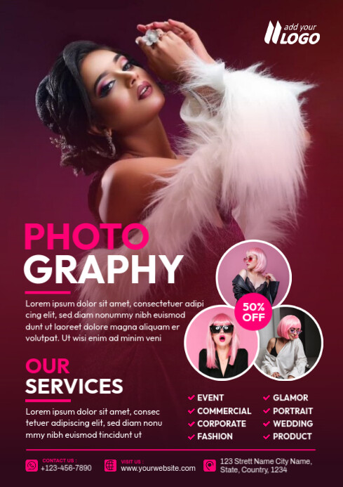 Photography Flyer Template | PosterMyWall