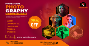Photography Flyer Facebook 共享图片 template