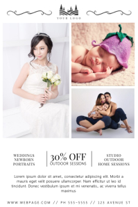 photography poster templates postermywall boudoir photshoot flyers